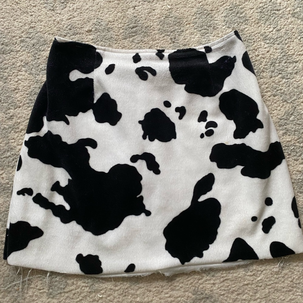 Vintage Cow Skirt
